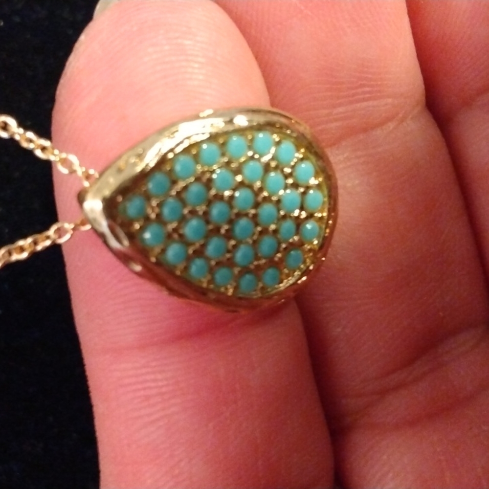 Pave necklace - Picture 2 of 5